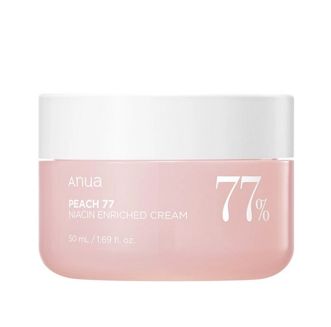 Интенсивный крем-пудинг для гладкой и сияющей кожи Anua Peach 77 Niacin Enriched Cream