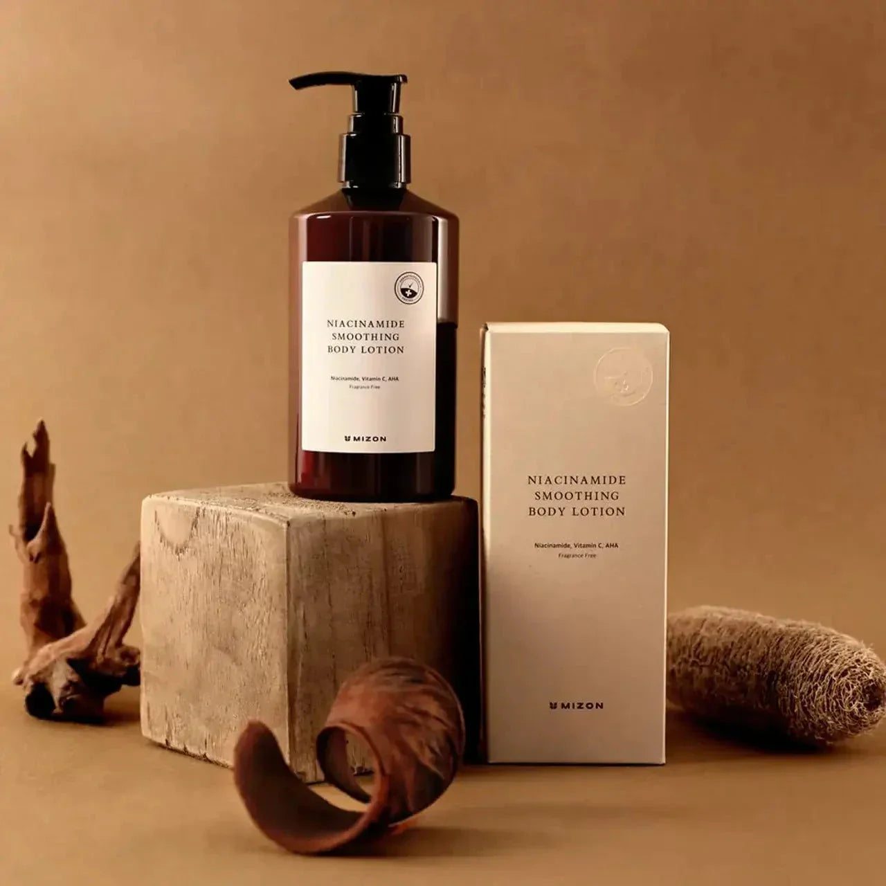 Лосьон для тела против пигментации с ниацинамидом Mizon Niacinamide Smoothing Body Lotion