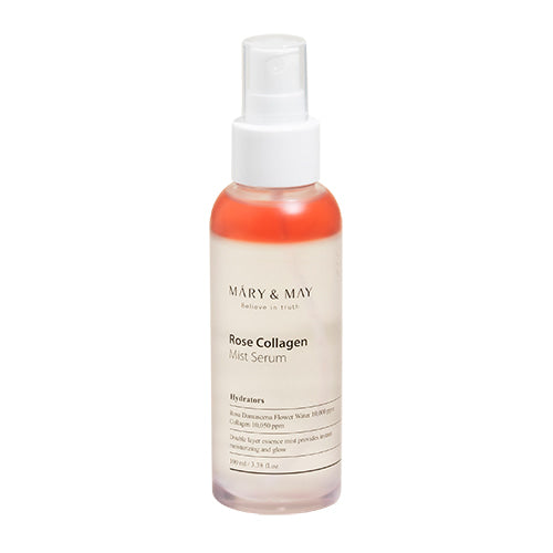 Мист-сыворотка с экстрактом розы и коллагеном Mary & May Marine Rose Collagen Mist Serum 100 ml
