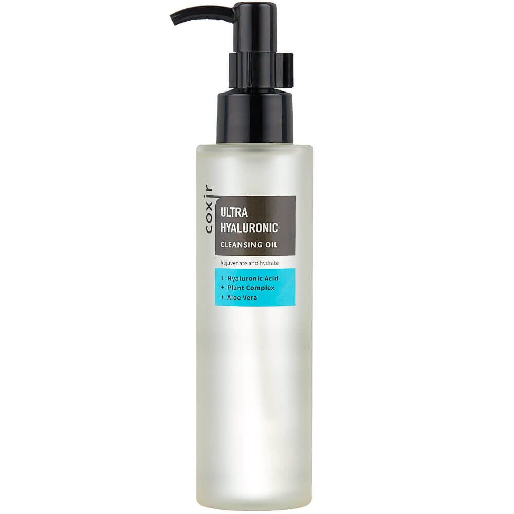 Увлажняющее гидрофильное масло Coxir Ultra Hyaluronic Cleansing Oil