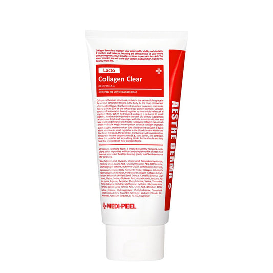 Пенка для умывания с коллагеном и пробиотиками MEDI-PEEL Red Lacto Collagen Clear 2.0, 300 ml