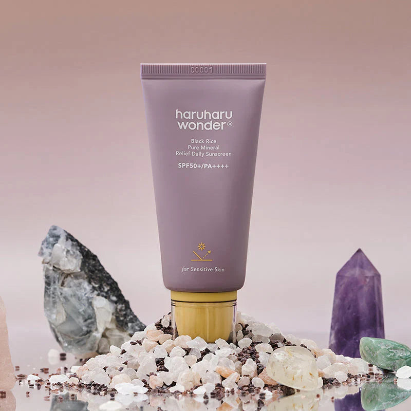 Солнцезащитный крем Haruharu Wonder Black Rice Pure Mineral Relief Daily Sunscreen SPF50+/PA++++