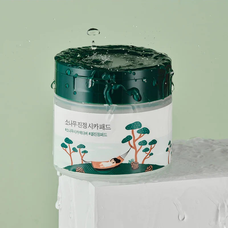 Пэды с экстрактами сосны и центеллы для проблемной кожи Round Lab Pine Calming Cica Pad