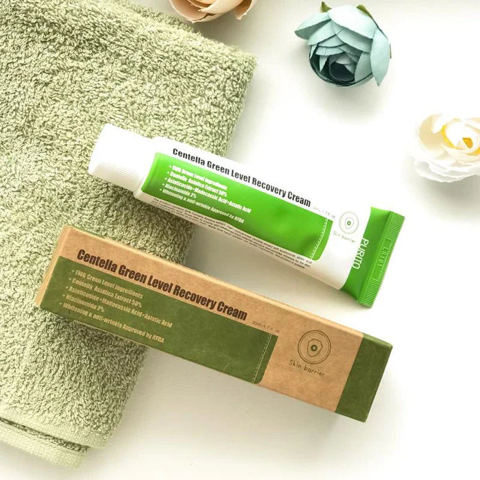 Успокаивающий крем для восстановления кожи с центеллой Purito Centella Green Level Recovery Cream 50 ml