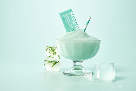 Успокаивающая маска с ПДРН и спирулиной Some By Mi Spirulina PDRN Soothing Sherbet Mask