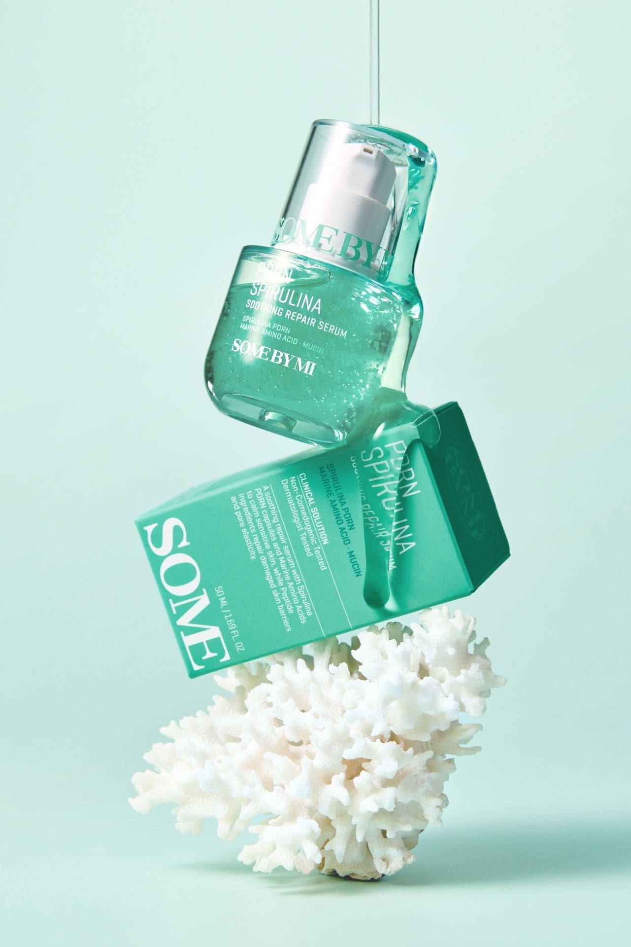 Восстанавливающая сыворотка с ПДРН и спирулиной SOME BY MI PDRN Spirulina Soothing Repair Serum