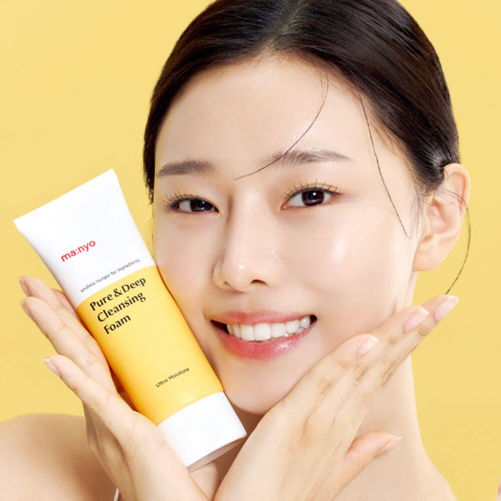 Пенка для глубокого очищения пор с церамидами Manyo Pure Deep Cleansing Foam