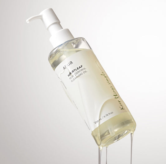 Гидрофильное масло для глубокого очищения пор Anua Heartleaf Pore Control Cleansing Oil