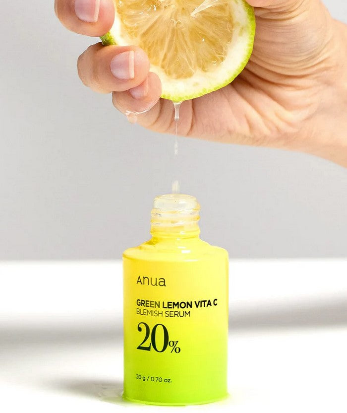 Осветляющая липосомальная сыворотка с зелёным лимоном Anua Green Lemon Vita C Serum