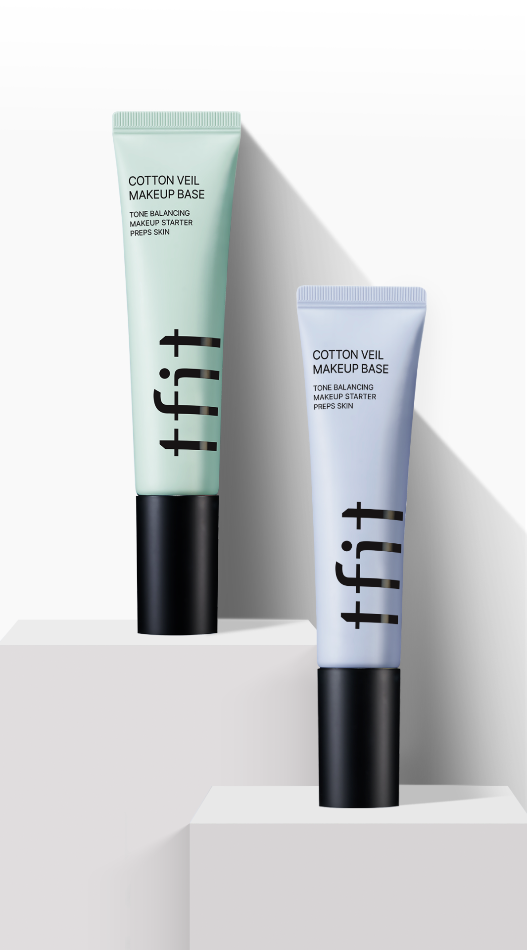 Тонирующая база под макияж TFIT Cotton Veil Makeup Base 01 Pure Green