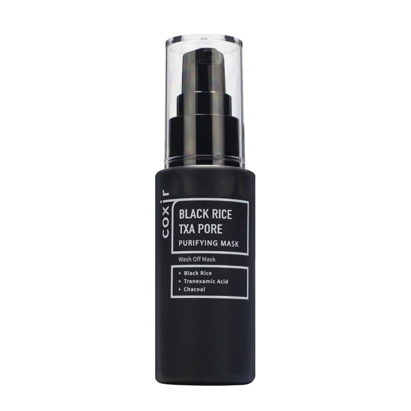 Маска для глубокого очищения пор
COXIR Black Rice TXA Pore Purifying Mask