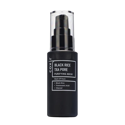 Маска для глубокого очищения пор
COXIR Black Rice TXA Pore Purifying Mask