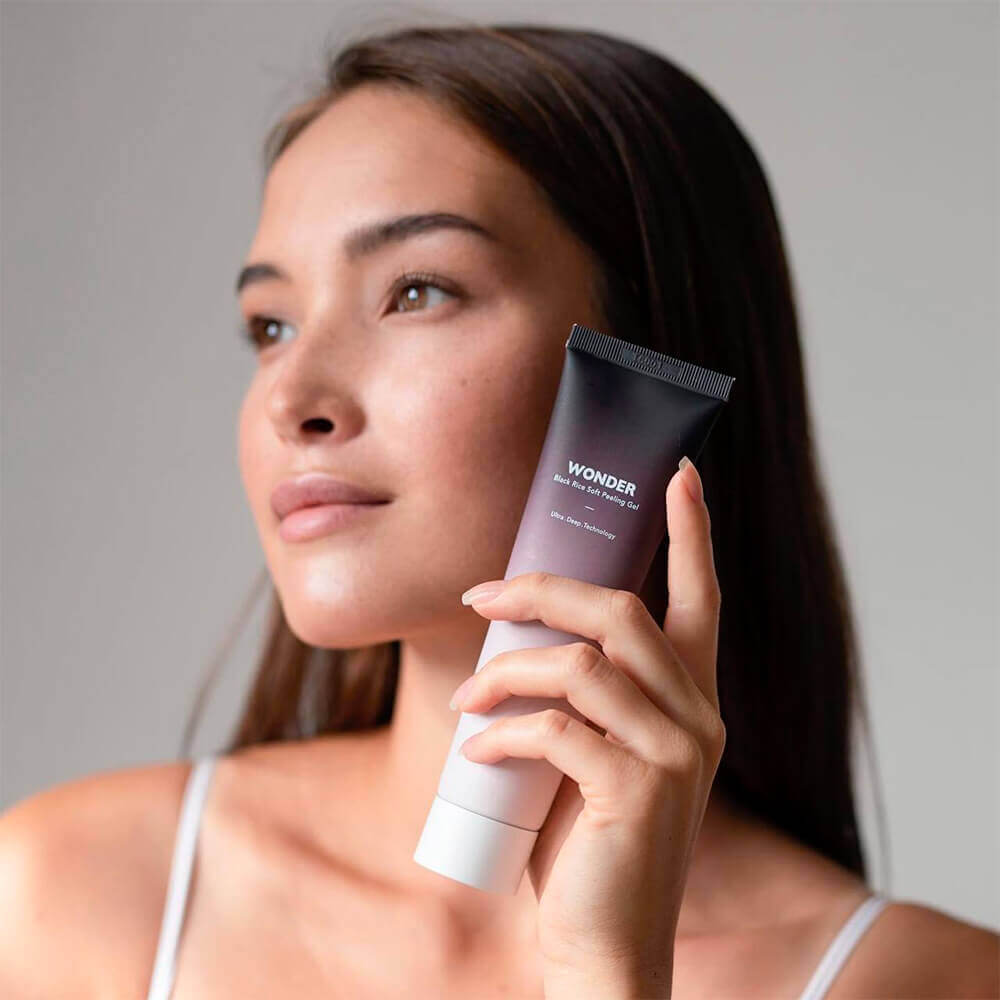 Мягкий пилинг-гель с чёрным рисом Haruharu Wonder Black Rice Soft Peeling Gel