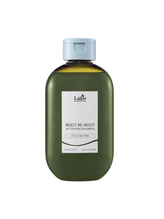 Активирующий шампунь для жирной кожи головы Lador Root Re-Boot Activating Shampoo Cica & Tea Tree