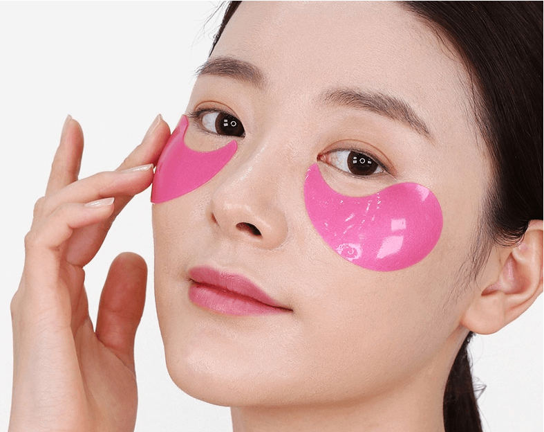Патчи с экстрактом розы и пептидами MEDI-PEEL Hyaluron Rose Peptide 9 Ampoule Eye Patch