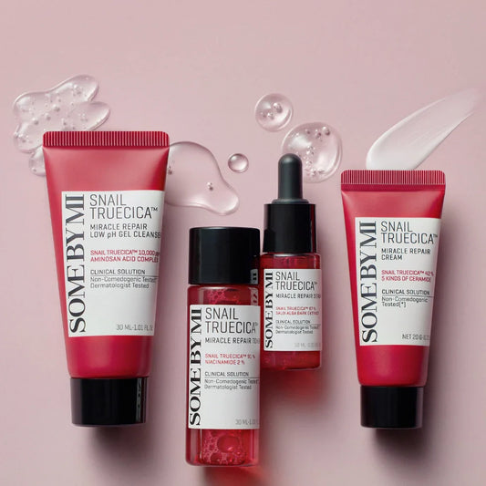 Набор миниатюр с муцином улитки Some By Mi Snail Truecica Miracle Repair Starter Kit