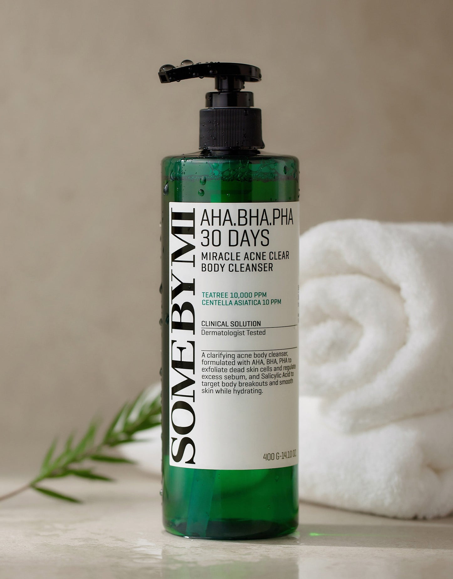 Some By Mi Очищающий гель для проблемной кожи тела 30 Days Miracle Acne Clear Body Cleanser 400мл