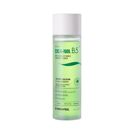 Восстанавливающий тоник против воспалений MEDI-PEEL Phyto Cica-Nol B5 AHA BHA Vitamin Calming Toner 150 ml