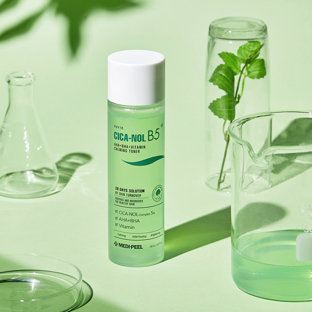 Восстанавливающий тоник против воспалений MEDI-PEEL Phyto Cica-Nol B5 AHA BHA Vitamin Calming Toner 150 ml