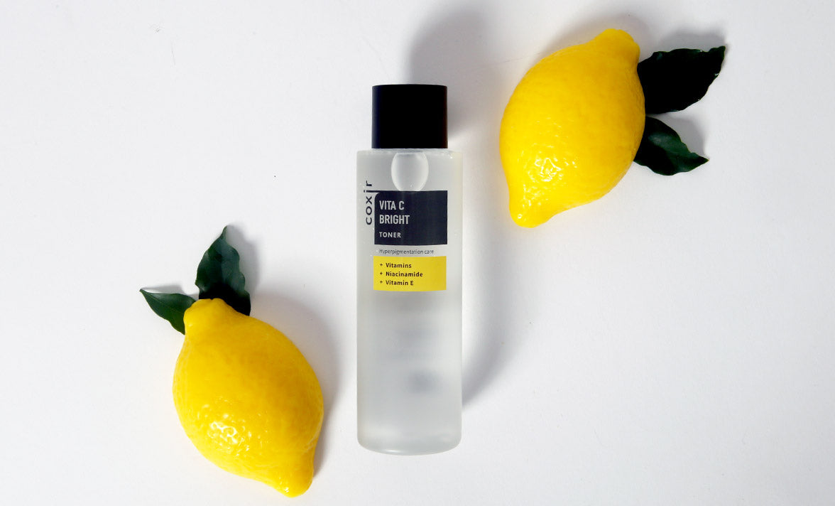 Осветляющий тонер с витаминами A, C, E и B3 Coxir Vita C Bright Toner