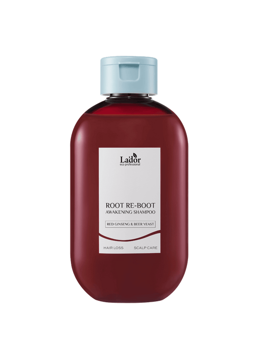 Шампунь с женьшенем для роста волос Lador Root Re-Boot Awakening Shampoo Red Ginseng & Beer Yeast 300 мл
