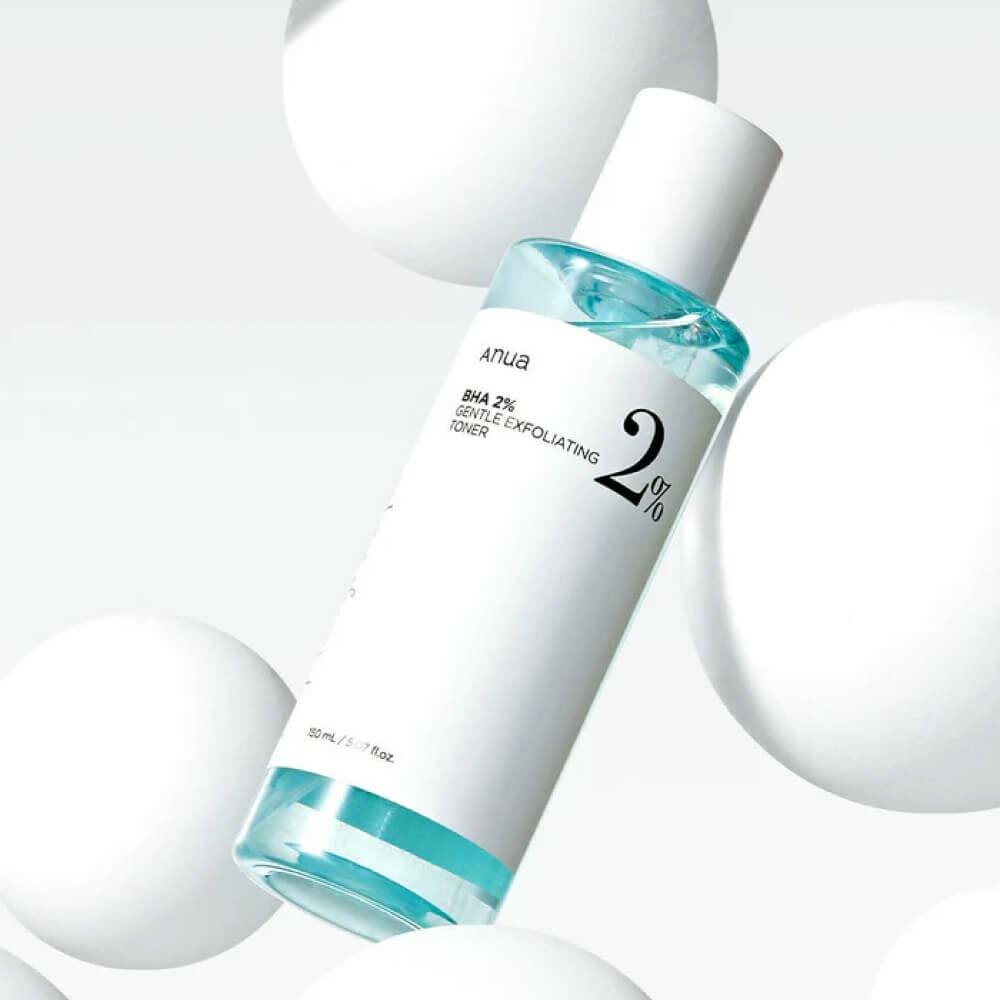 Мягкий отшелушивающий тонер с салициловой кислотой Anua BHA 2% Gentle Exfoliating Toner