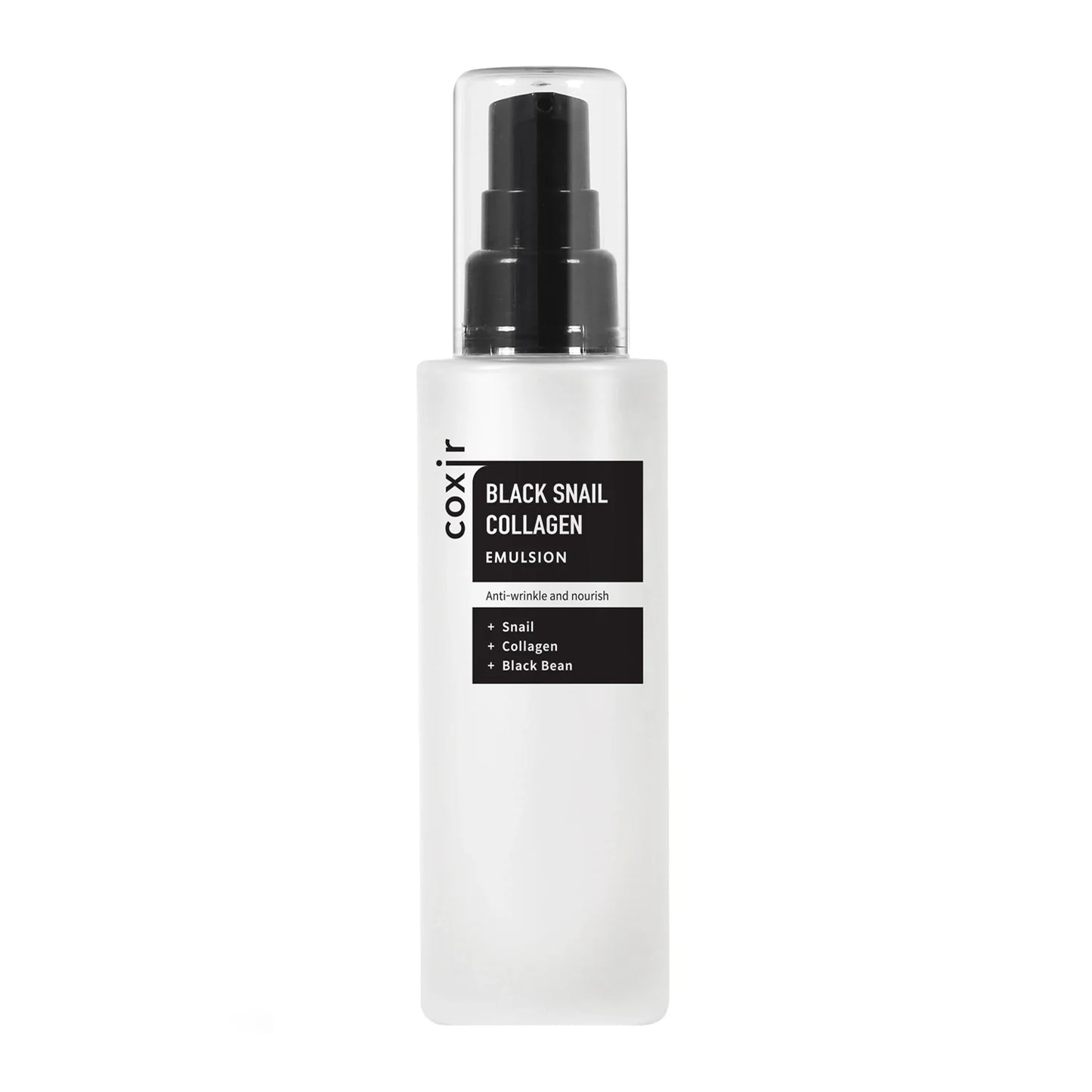 Cыворотка с муцином черной улитки и коллагеном Coxir Black Snail Collagen Serum 50 ml